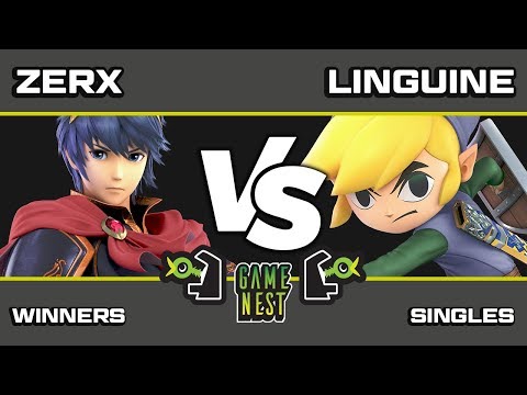 Game Nest Smash It Up: Zerx (Marth) vs Linguine (Toon Link) - Winners Round 1