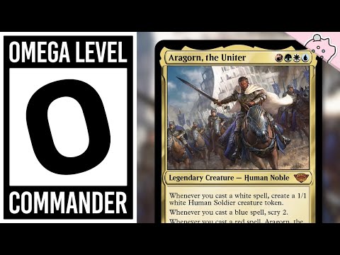 Omega Level Commander | Aragorn, the Uniter | Incredibly Powerful | Deck Tech | EDH | MTG
