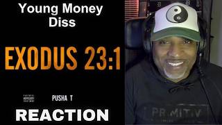 Pusha T "Exodus 23:1" Young Money Diss (REACTION) #RachelleBalla