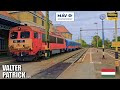 By Diesel Train Through The Hungarian Plain Szeged Bekescsaba 2025