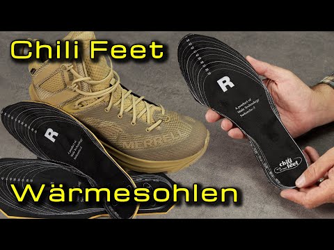 Chili Feet Wärmesohlen - Nie mehr kalte Füße!