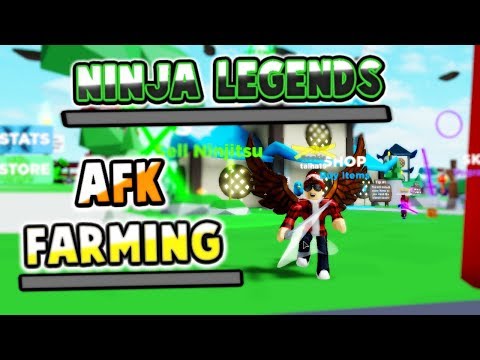 How to AFK Farm in Roblox Ninja legends