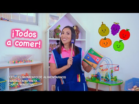 Llegó el momento de alimentarnos🍎🥪🍌- Canción del refrigerio o lonchera