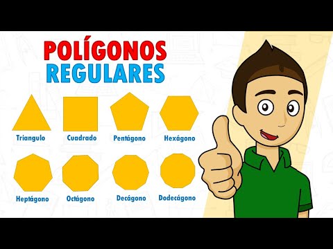 ALL REGULAR POLYGONS Super easy - For beginners Name, write and draw