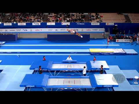 PALA Carlos Ramirez (BRA) M - 2019 Trampoline Worlds, Tokyo (JPN) - Qualification Trampoline R1