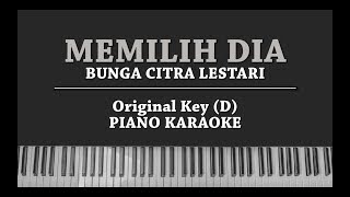 Memilih Dia (KARAOKE PIANO COVER) Bunga Citra Lestari with Lyrics