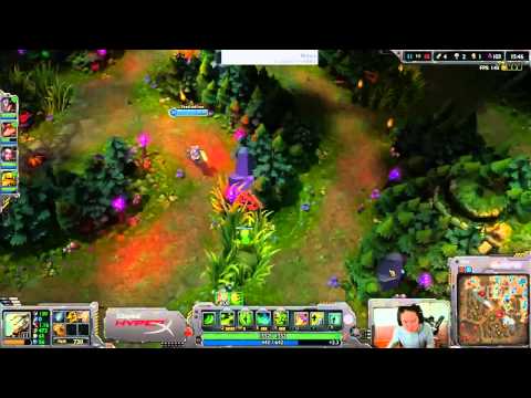 TheOddOne Plays Master Yi vs WildTurtle Fiora Jungle - League of Legends Diamond 2013