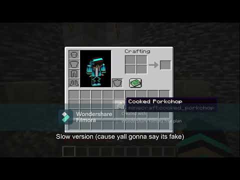 Weird Minecraft lag dupe glitch