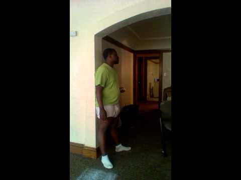 exposing his smelly ass