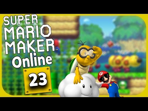 Let's Play Super Mario Maker #23 ★ Wir klauen ihre Wolken wie in GTA! [German/Deutsch]