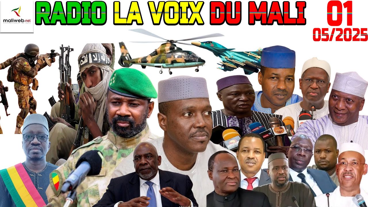 La Revue de Presse de la RADIO LA VOIX DU MALI du 01 Mai 2025