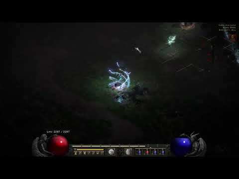 Diablo II Resurrected Blizzard Sorceress vs Bone Necromancer Fast Duel