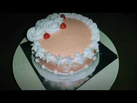 easy cake design , decoration