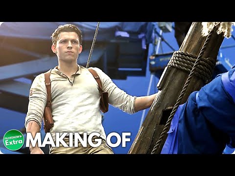 UNCHARTED (2022) | Behind the Scenes of Tom Holland & Mark Wahlberg Action Movie