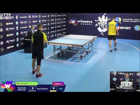 Tkachenko Aleksandr - Pisar Dmitriy  The League of the Best Table Tennis 1 09:30 04.09.2020