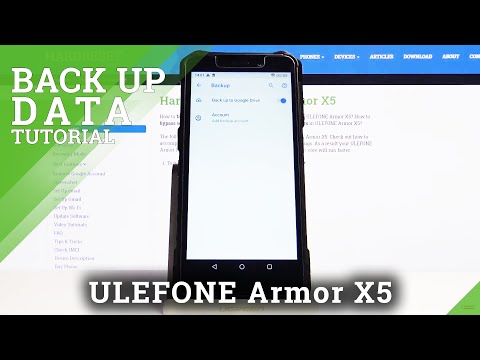 How to Enable Google Backup in ULEFONE Armor X5 – Set Up Google Backup