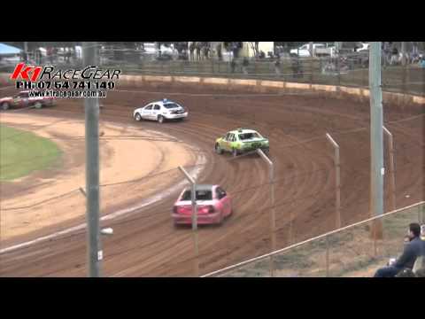 Street Sedans - Heat 3 - Kurt Murdoch Mary 1000 - Maryborough Speedway - 09.06.12