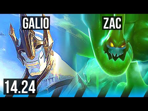 GALIO vs ZAC (MID) | KR Master | 14.24