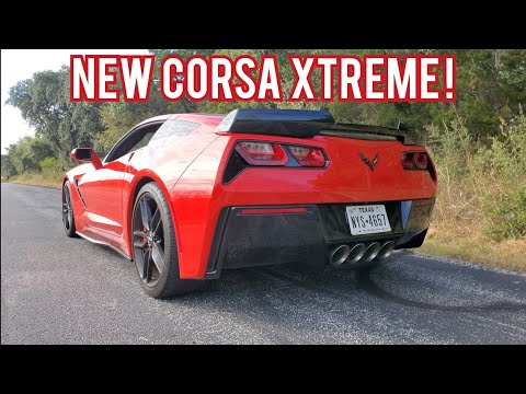 C7 Corvette Corsa Xtreme Exhaust