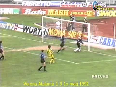 1991-92 32 Verona Atalanta 1-3 10 mag 1992 (Caniggia, Bianchezi, Pasciullo)