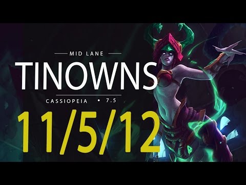 LOL ProTV - Tinowns - CASSIOPEIA MID vs KATARINA (08/03/2017)