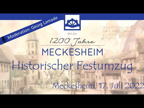 1200 Jahre: Historischer Festumzug
