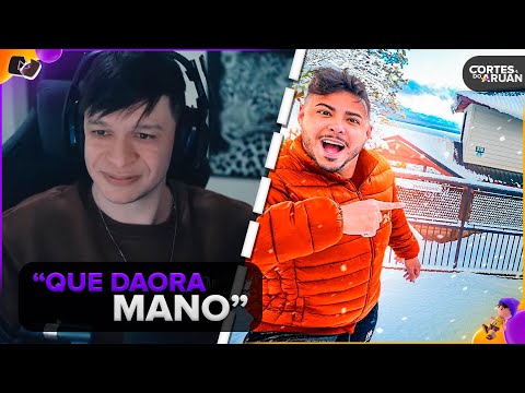 ARUAN REACTS: THIS IS OUR NEW HOME IN THE SNOW ❄️ (RENATO GARCIA) - Aruan's Cuts