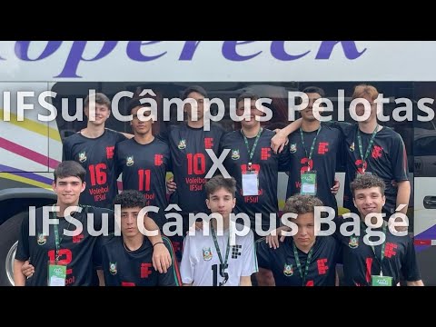 JIFs IFSUL 2024 - IFSul x IFSul Câmpus Bagé - Classificatórias Vôlei Masculino