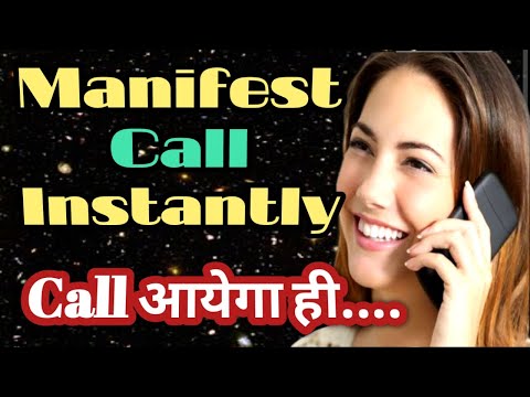 Manifest Call Instantly from Specific Person ❤️Law of Attraction