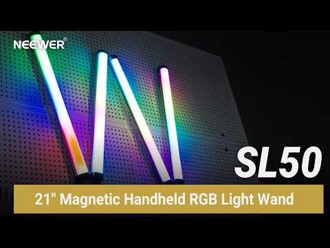 NEEWER SL50 Magnetischer Lichtstab - Battery Powered LED Light Bild 6