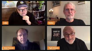 #Iran story  Michael Moore, Ralph Fiennes, Walter Murch & Taghi Amirani in conversation