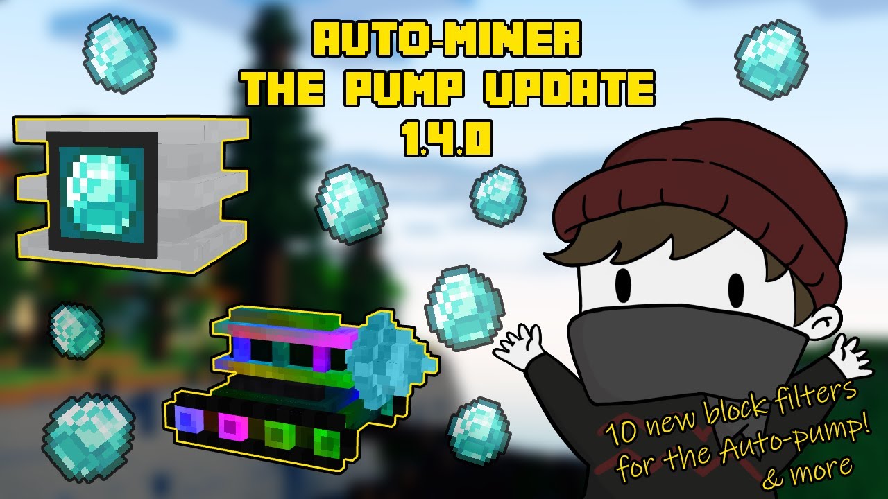 AUTO-MINER ADDON  : Auto-Pump Update (OUTDATED)