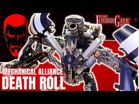 Mechanical Alliance DEATH ROLL (KO Upscaled SS Mixmaster): EmGo's Transformers Reviews N' Stuff