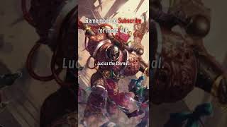 The TERRIFYING Metamorphisis Of LUCIUS THE ETERNAL! Warhammer 40K Lore