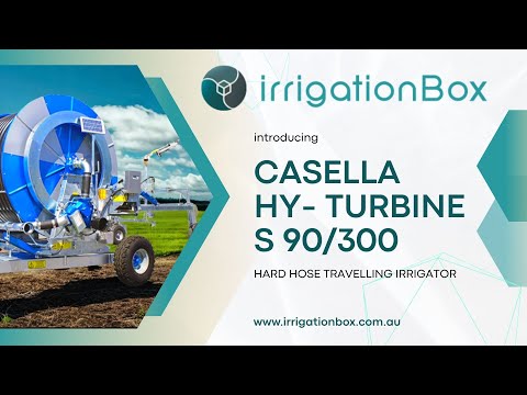 Casella HY-TURB S 90/300 Hard Hose Irrigator | Compact & Powerful Irrigation for Aussie Farms
