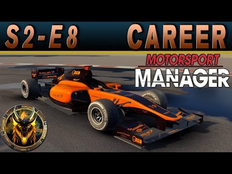 Motorsport Manager PC Career Mode S2E8 - FRONT WING DESTROYERS