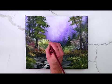 Woodland Stream| Landscape Painting | Easy for Beginners