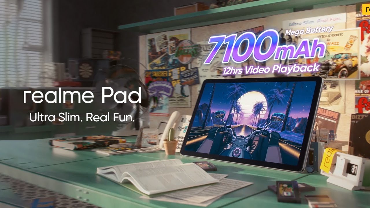 realme Pad | Ultra Slim. Real Fun. - YouTube