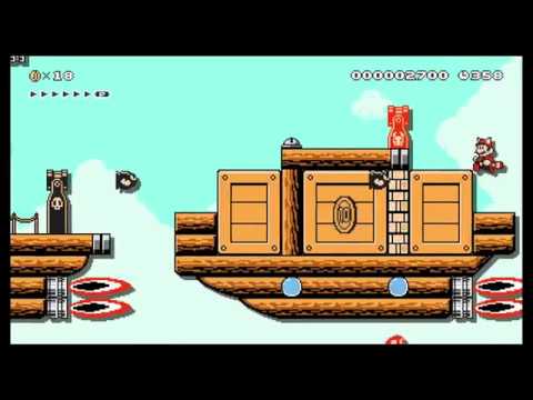 Eric's Super Mario Maker 2 Levels: Airship Central