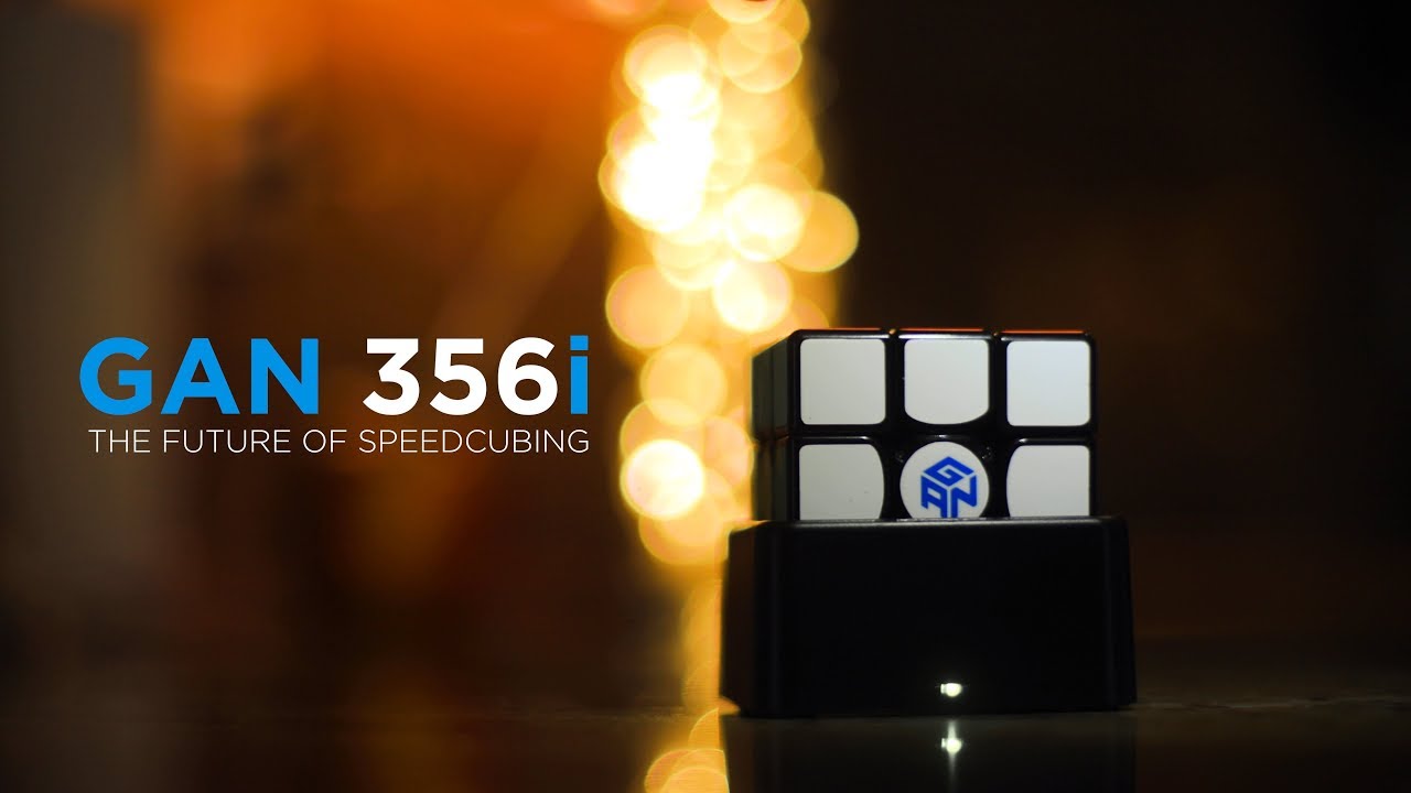 product video GAN Robot met GAN 356i 2 3x3x3 speedcube