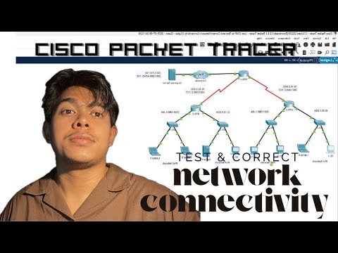 CISCO PACKET TRACER - USE ICMP TO TEST AND CORRECT NETWORK CONNECTIVITY