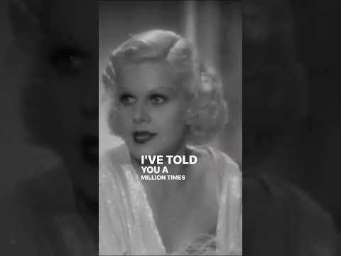 Jean Harlow in Dinner at Eight (1933).