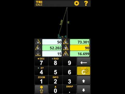 TRI CALC [ Phone / Tablet ] Video