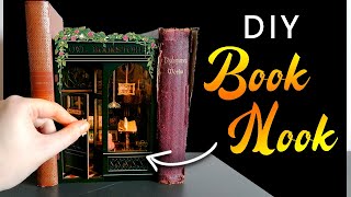 Build a miniature BOOK NOOK with me! ✨ - Cutebee 'Owl Bookstore' 🦉 Step by Step