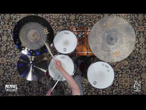 Meinl 18" Byzance Extra Dry Dual Crash Cymbal - 1223g (B18DUC-1041621G)
