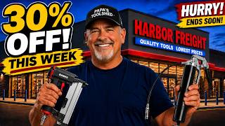 DON’T MISS These Harbor Freight 30% OFF Deals — Ending THIS WEEK!