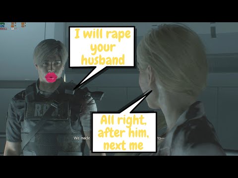 All Birkin Monster Transformation Boss Fight (Leon's Story) - Resident Evil 2 Remake 2019