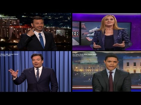 Late Night Hosts React to Donald Trump's Win