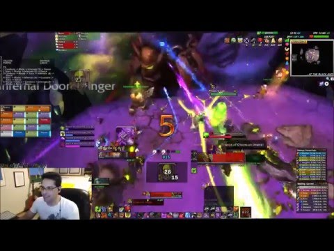 Mythic Archimonde Vs  Dark Skies (Hyjal) Unholy Death Knight PoV