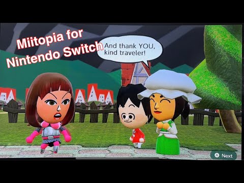 Miitopia for Nintendo Switch. Quick review and demo